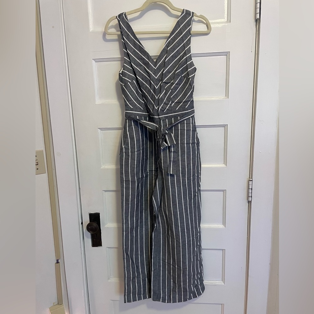 Striped Loft Jumpesuit